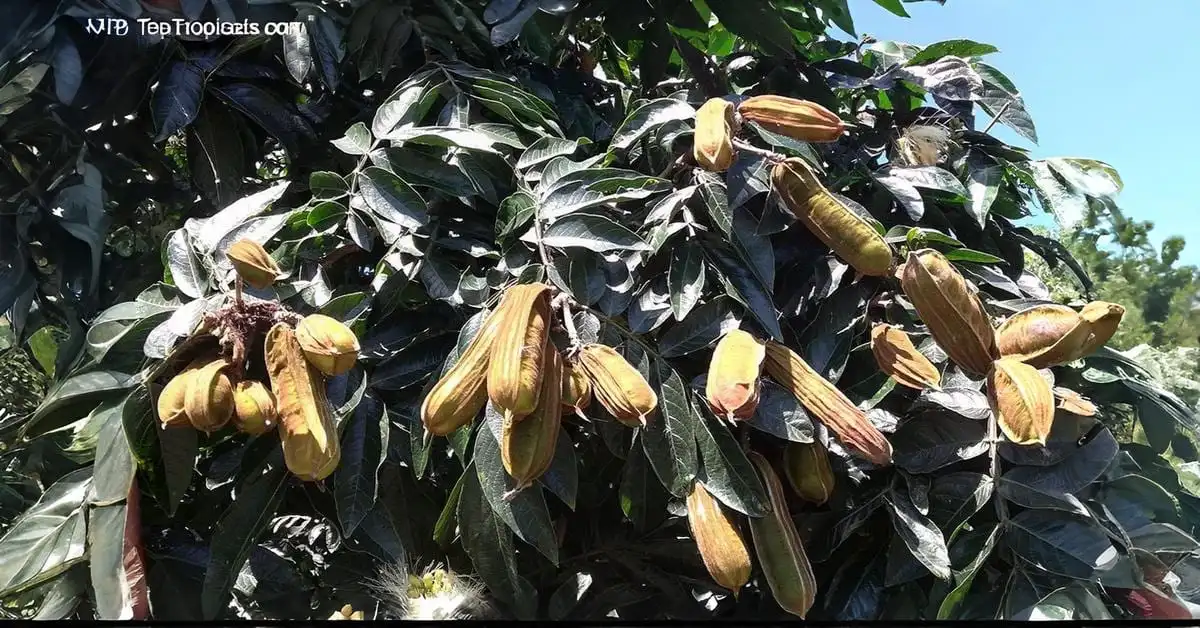 Ice cream bean plant